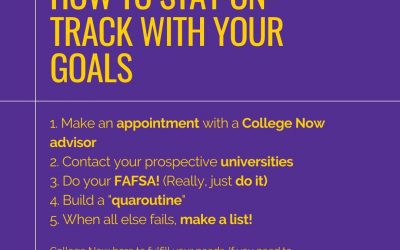 High School Seniors: How Can You Stay On-Track with Your Goals While School is Closed?